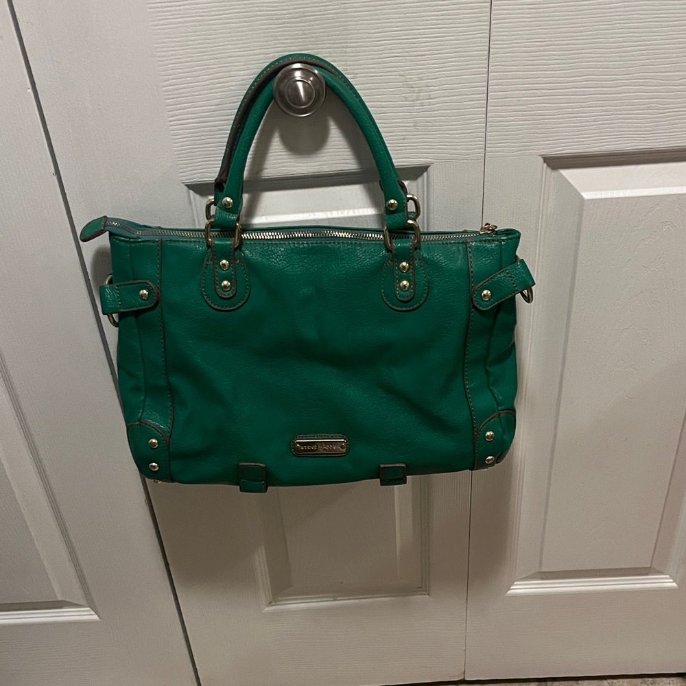 Steve Madden Emerald Green Satchel - Picture 2 of 4